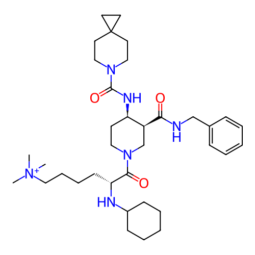 Chemical structure of BindingDB Monomer ID 498917