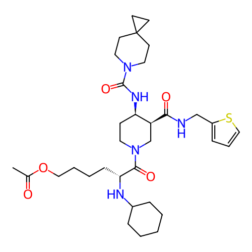 Chemical structure of BindingDB Monomer ID 498918