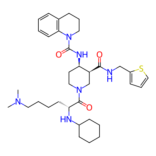 Chemical structure of BindingDB Monomer ID 498920