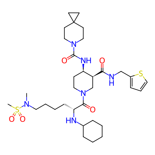 Chemical structure of BindingDB Monomer ID 498924
