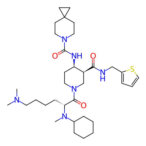 Chemical structure of BindingDB Monomer ID 498925