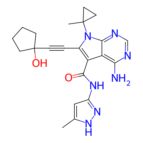 Chemical structure of BindingDB Monomer ID 499158