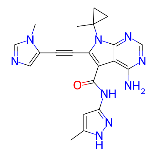Chemical structure of BindingDB Monomer ID 499160