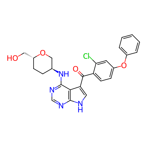 Chemical structure of BindingDB Monomer ID 499812