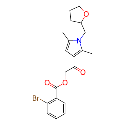 Chemical structure of BindingDB Monomer ID 54356