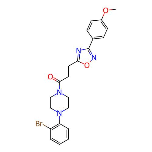 Chemical structure of BindingDB Monomer ID 54559