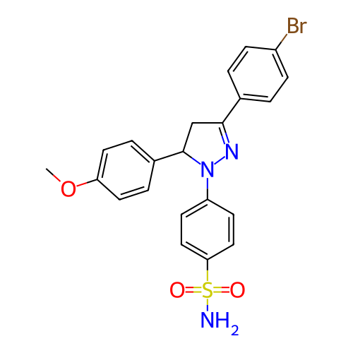 Chemical structure of BindingDB Monomer ID 54643