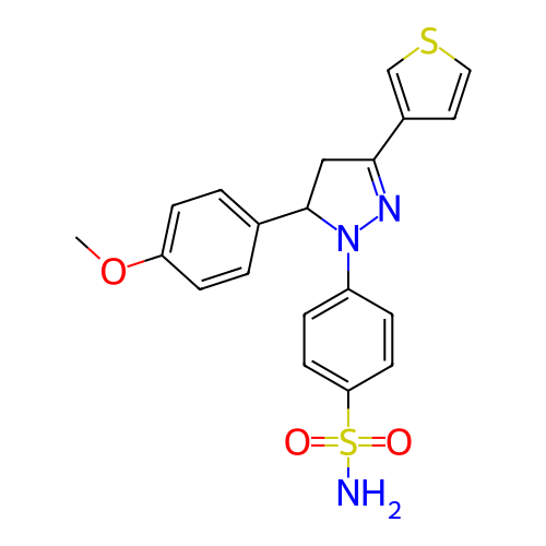 Chemical structure of BindingDB Monomer ID 54660