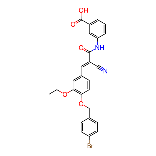 Chemical structure of BindingDB Monomer ID 54770