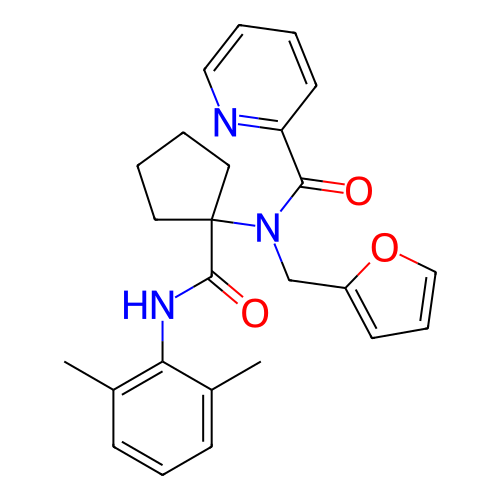 Chemical structure of BindingDB Monomer ID 54779