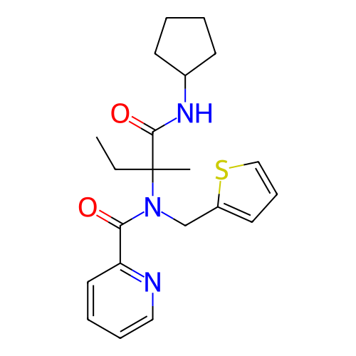 Chemical structure of BindingDB Monomer ID 54785