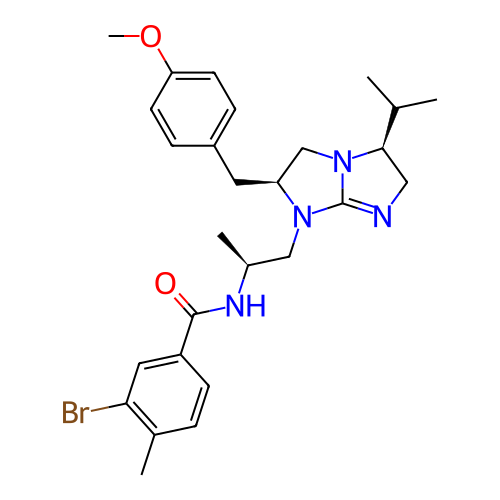 Chemical structure of BindingDB Monomer ID 54822