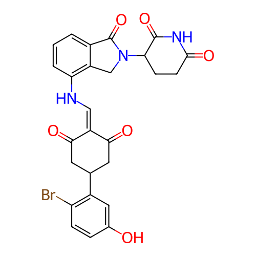 Chemical structure of BindingDB Monomer ID 500136