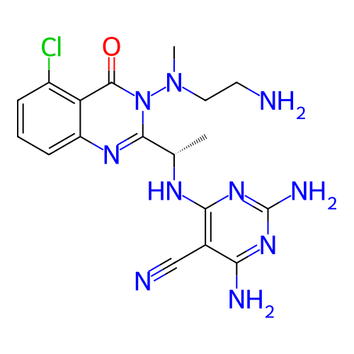 Chemical structure of BindingDB Monomer ID 500160