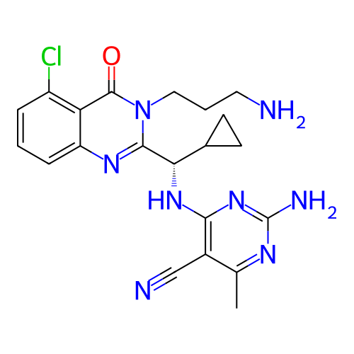 Chemical structure of BindingDB Monomer ID 500192