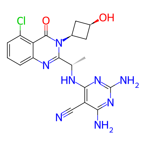 Chemical structure of BindingDB Monomer ID 500234