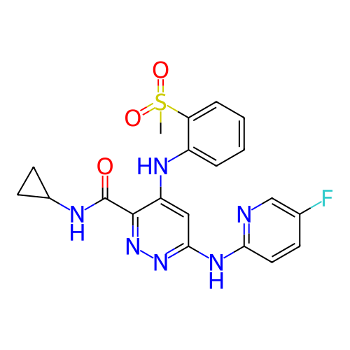 Chemical structure of BindingDB Monomer ID 500284
