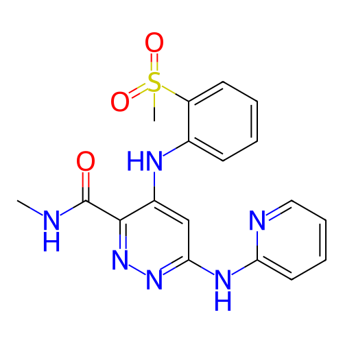 Chemical structure of BindingDB Monomer ID 500286