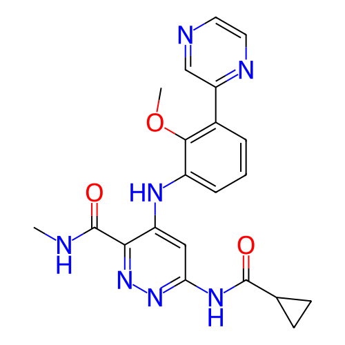 Chemical structure of BindingDB Monomer ID 500294