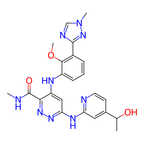 Chemical structure of BindingDB Monomer ID 500296