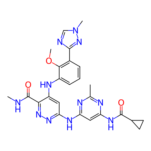 Chemical structure of BindingDB Monomer ID 500305
