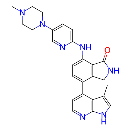Chemical structure of BindingDB Monomer ID 500384