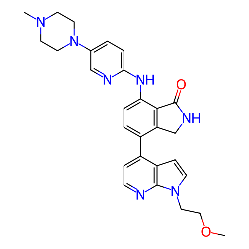 Chemical structure of BindingDB Monomer ID 500389