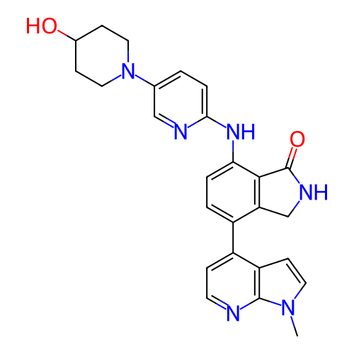 Chemical structure of BindingDB Monomer ID 500416