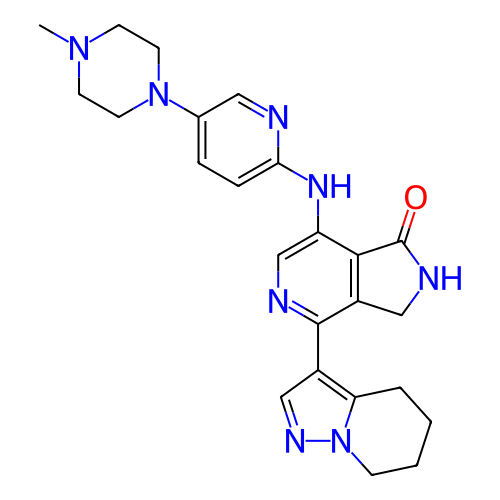 Chemical structure of BindingDB Monomer ID 500596