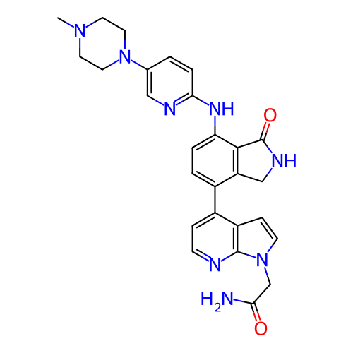 Chemical structure of BindingDB Monomer ID 500610
