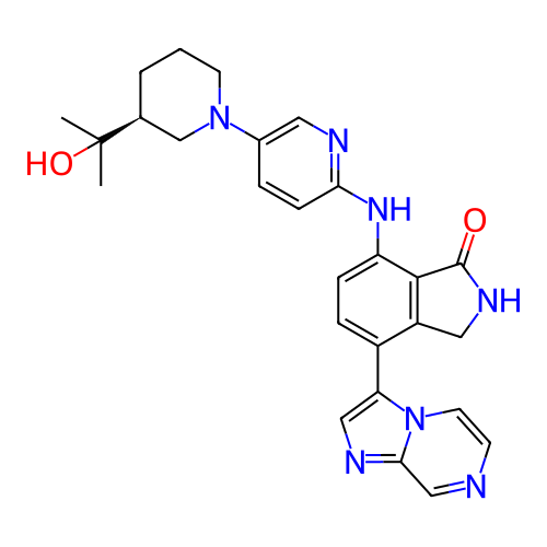 Chemical structure of BindingDB Monomer ID 500650