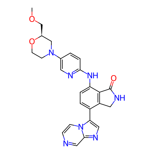 Chemical structure of BindingDB Monomer ID 500673