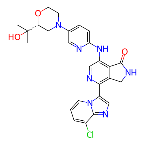 Chemical structure of BindingDB Monomer ID 500798