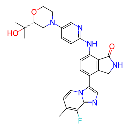 Chemical structure of BindingDB Monomer ID 500822