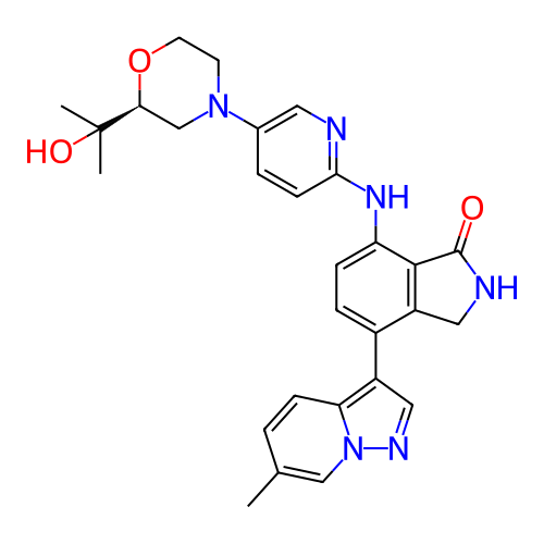 Chemical structure of BindingDB Monomer ID 500824