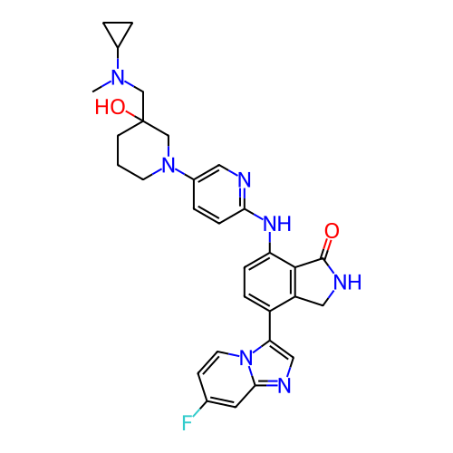 Chemical structure of BindingDB Monomer ID 500826
