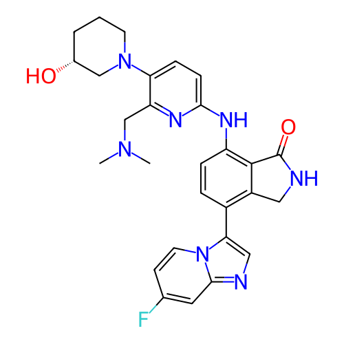 Chemical structure of BindingDB Monomer ID 500860