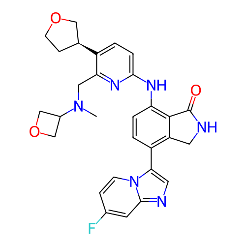 Chemical structure of BindingDB Monomer ID 501071