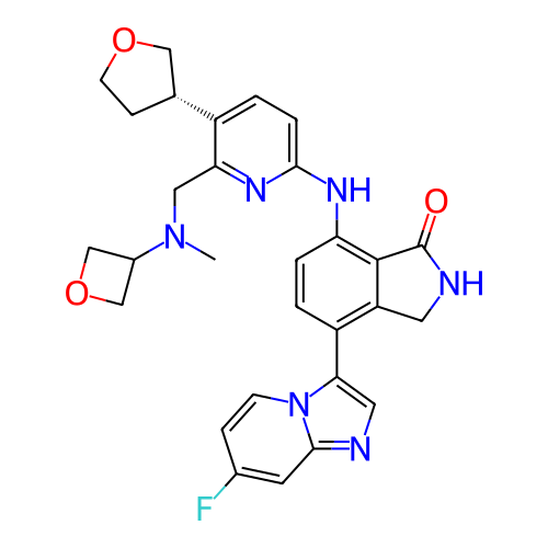 Chemical structure of BindingDB Monomer ID 501072