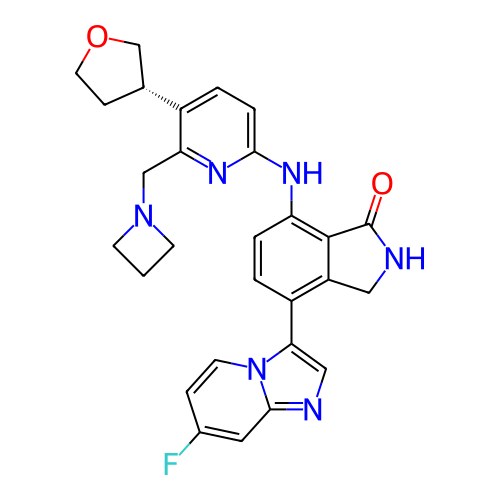 Chemical structure of BindingDB Monomer ID 501084