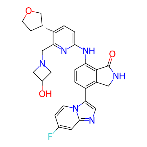 Chemical structure of BindingDB Monomer ID 501092