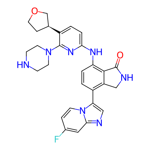 Chemical structure of BindingDB Monomer ID 501100