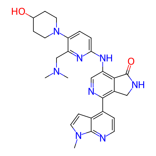 Chemical structure of BindingDB Monomer ID 501104