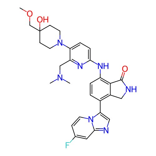 Chemical structure of BindingDB Monomer ID 501110