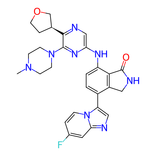 Chemical structure of BindingDB Monomer ID 501129