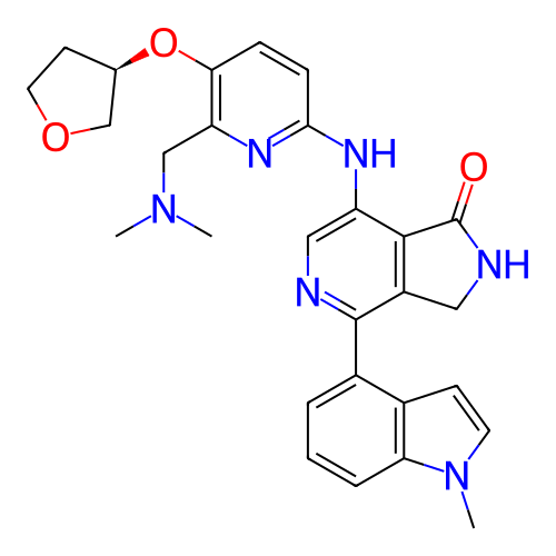 Chemical structure of BindingDB Monomer ID 501133
