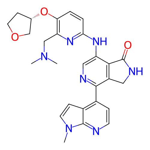 Chemical structure of BindingDB Monomer ID 501134