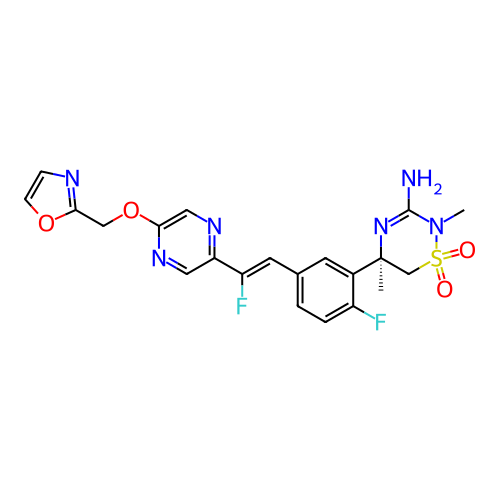 Chemical structure of BindingDB Monomer ID 501197