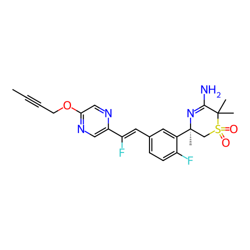 Chemical structure of BindingDB Monomer ID 501235