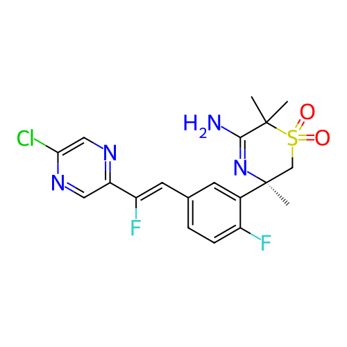 Chemical structure of BindingDB Monomer ID 501240